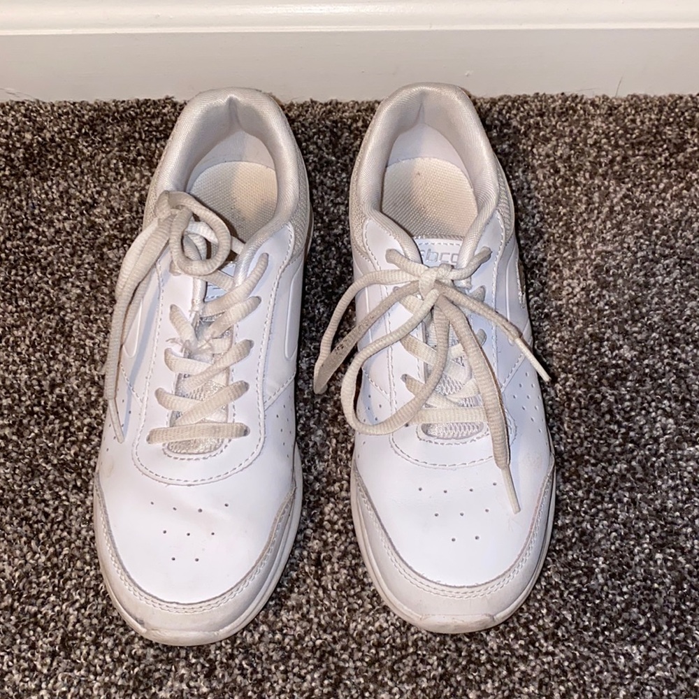 White cheer shoes